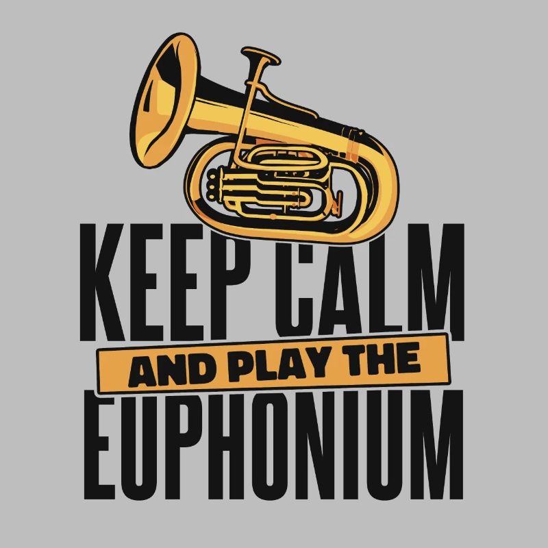 Restez calme et jouez de l’instrument euphonium