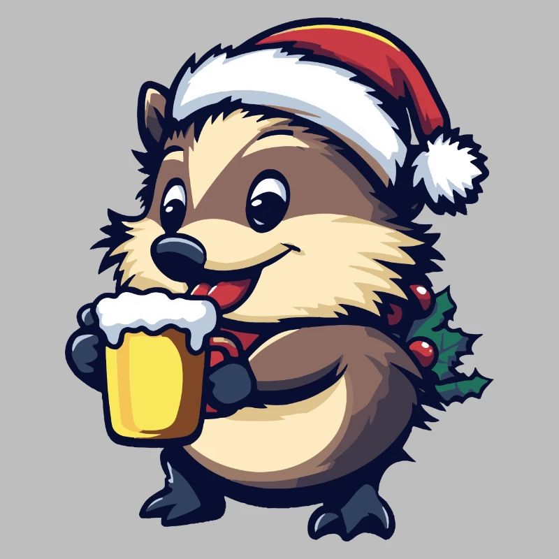 Bière de Noël hérisson
