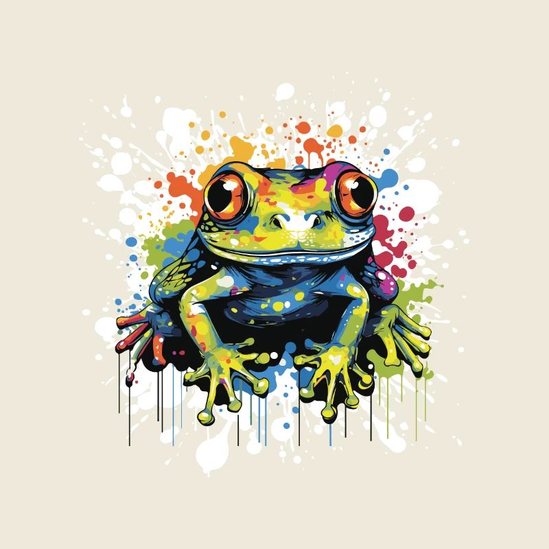 Frosch Pop Art