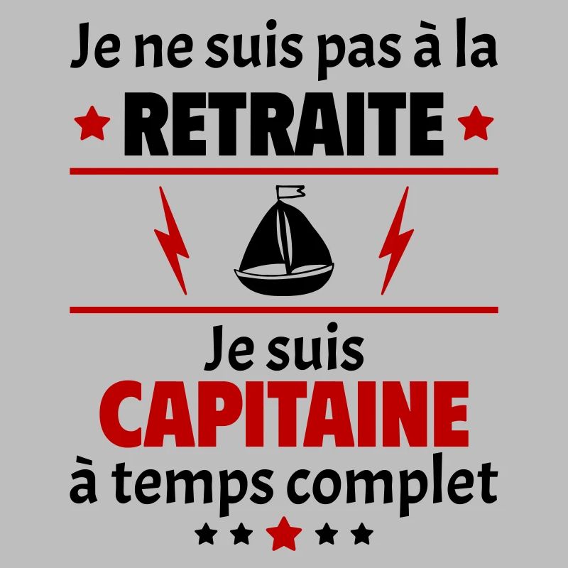 Pas à la retraite capitaine à temps complet, noël