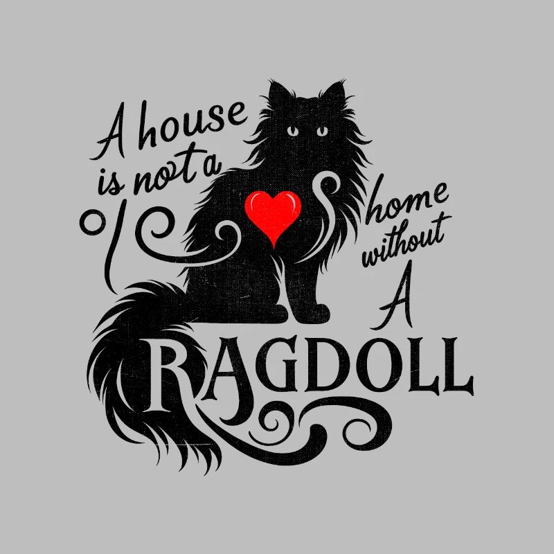 Une maison n’est pas une maison sans un amant de Ragdoll Ragd