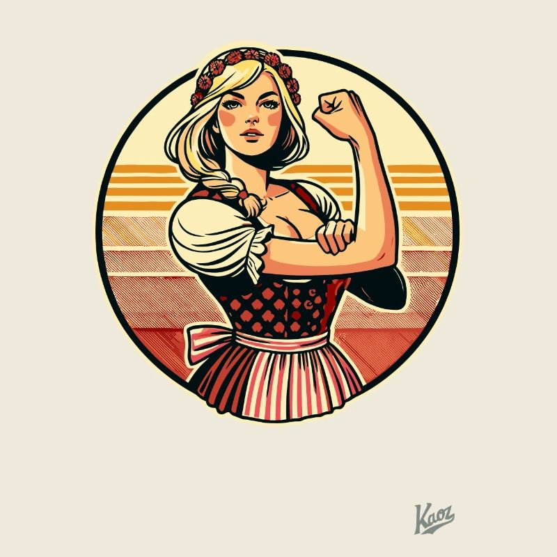 Super Strong Dirndl Maid