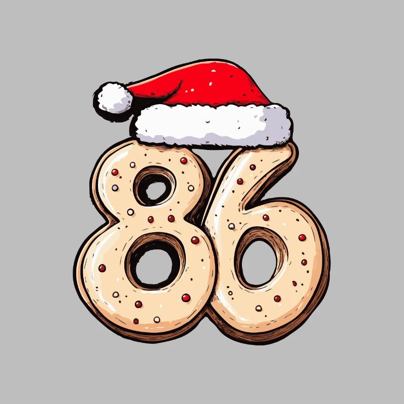 Biscuit de Noël à 86 chiffres