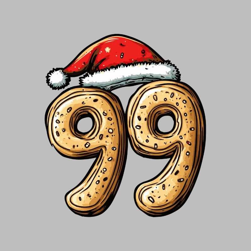Biscuit de Noël à 99 chiffres