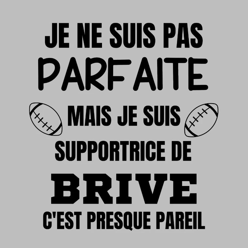 Supportrice de Brive Parfaite Rugby