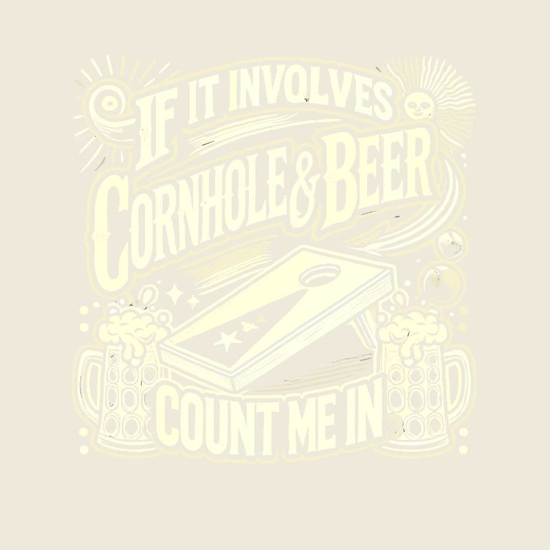 Wenn es um Cornhole und Bier geht, bin ich dabei