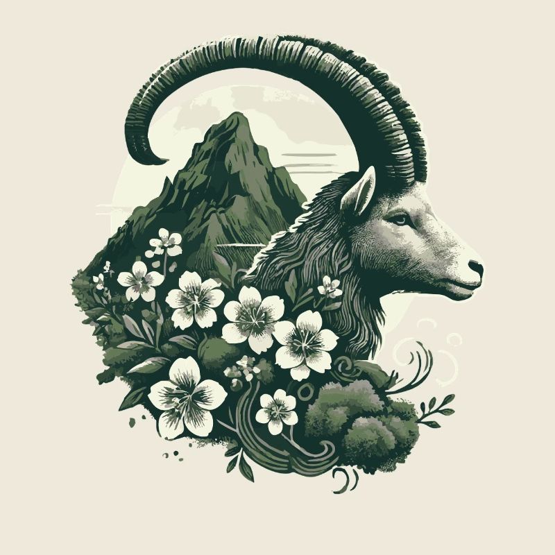 Steinbock Sternzeichen - Bergziege Astrologie