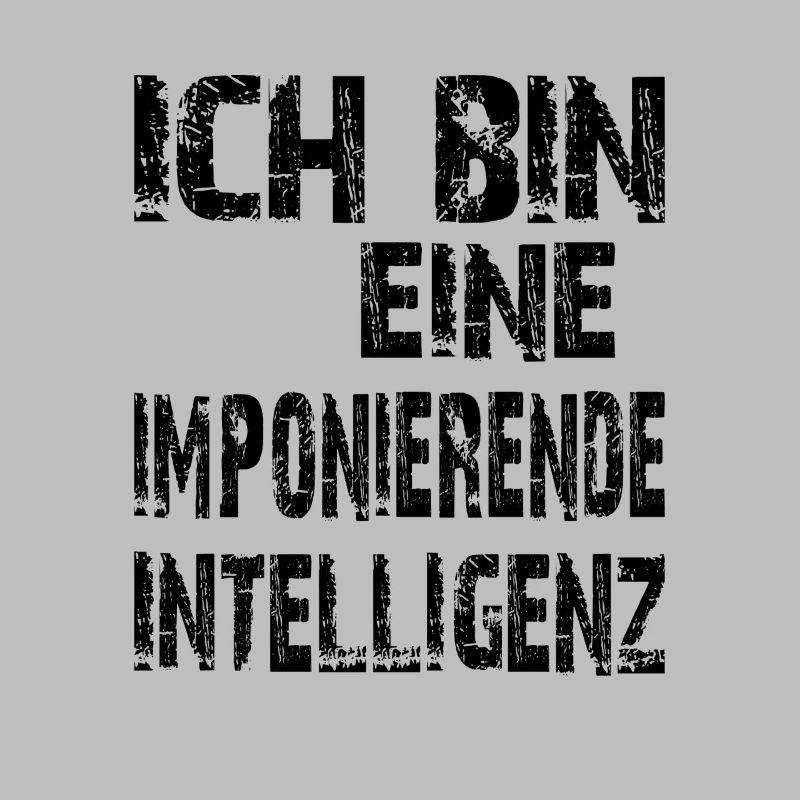 KI Spruch Ich bin eine imponierende Intelligenz