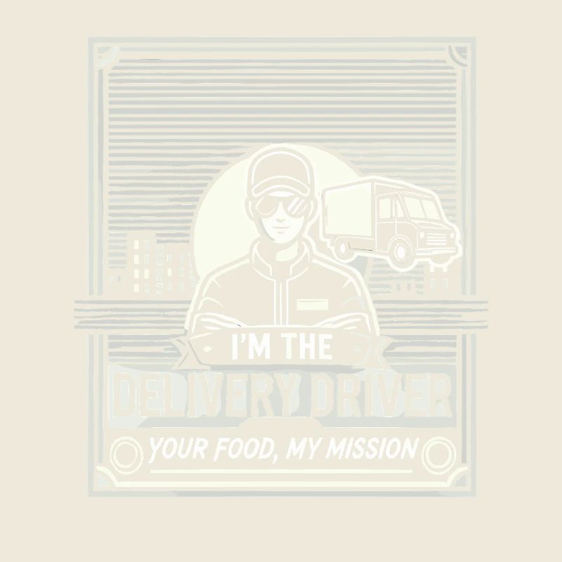 Ich bin der Lieferfahrer