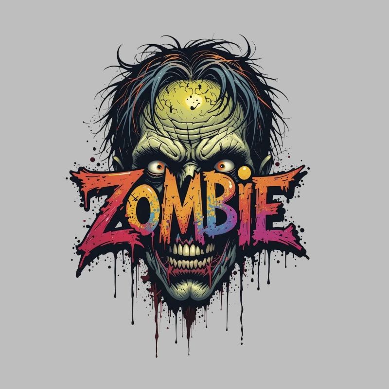 Zombie head