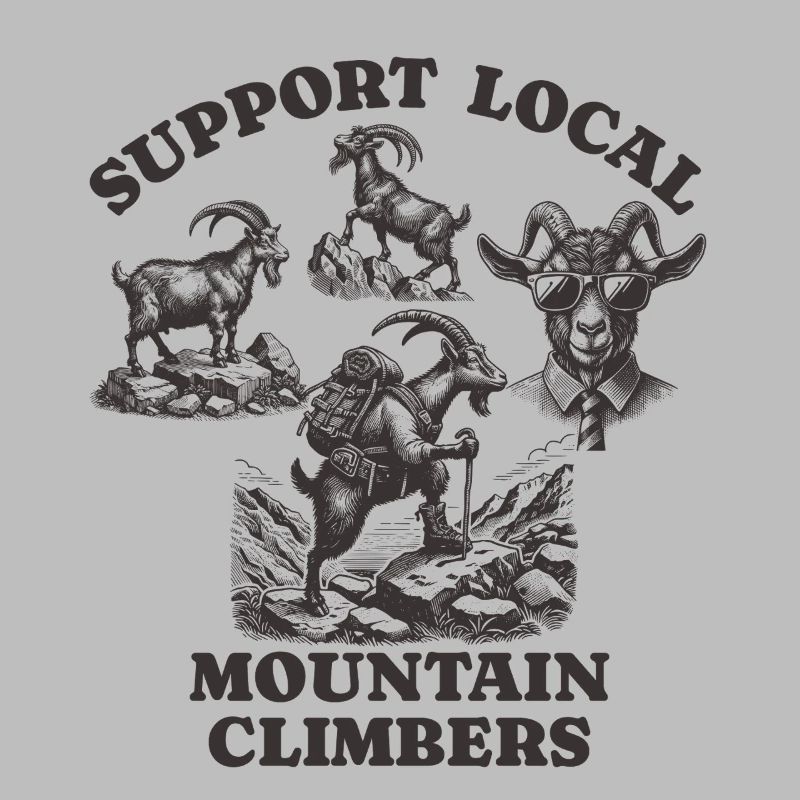 goat Liebe Support Local mountain climbers