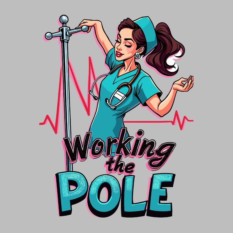 Working The Pole Krankenschwester Pole Dance