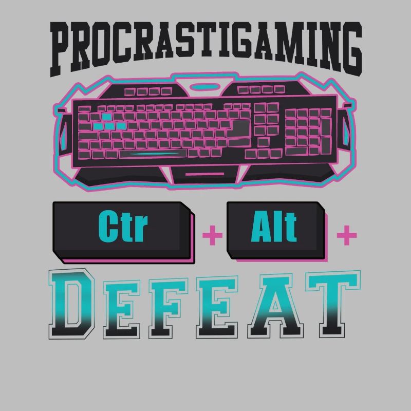 Gamer Procrastigaming CTR Alt Defeat Gaming