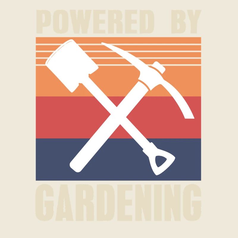 Powered by Gardening Retro Style Fan