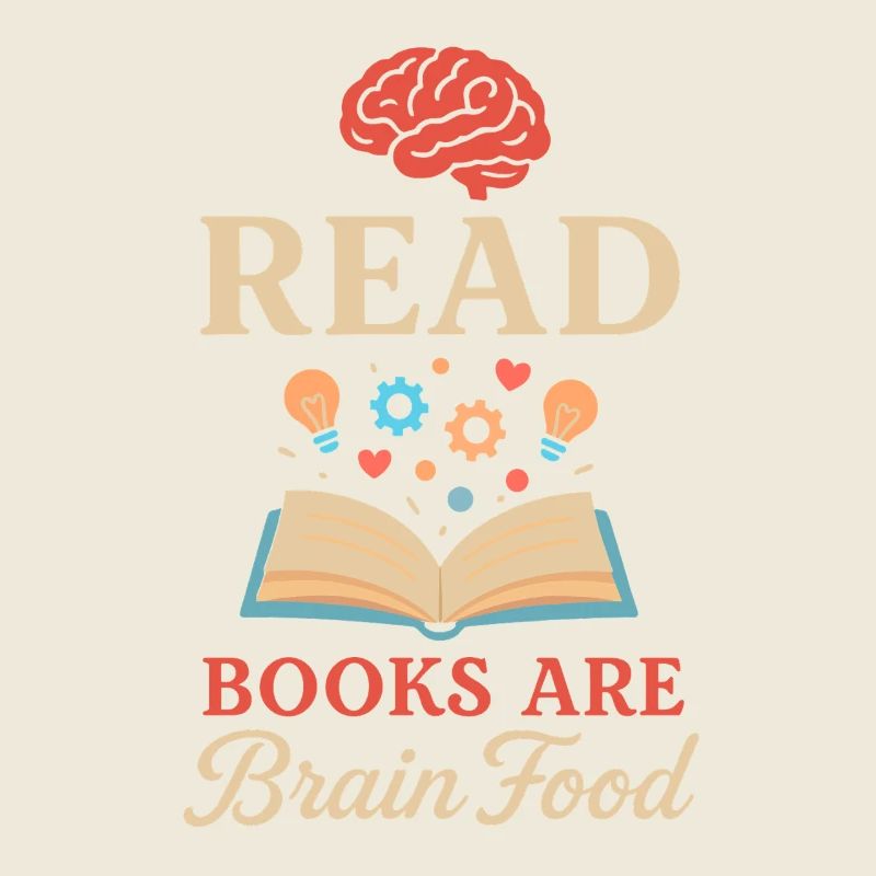 Lesen - Bücher sind Gehirnnahrung