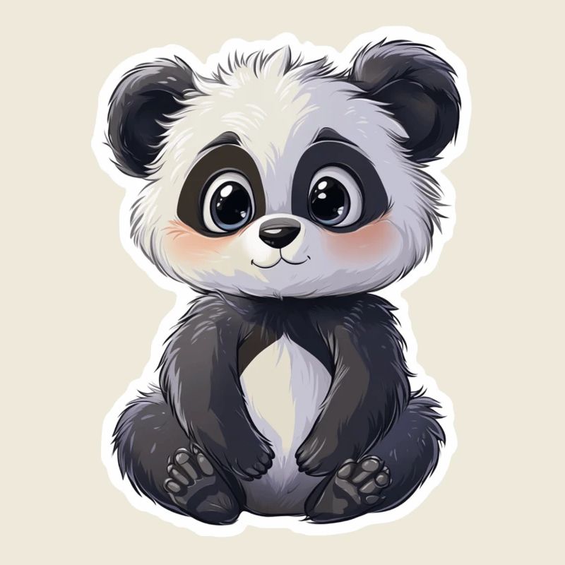 Ours panda mignon
