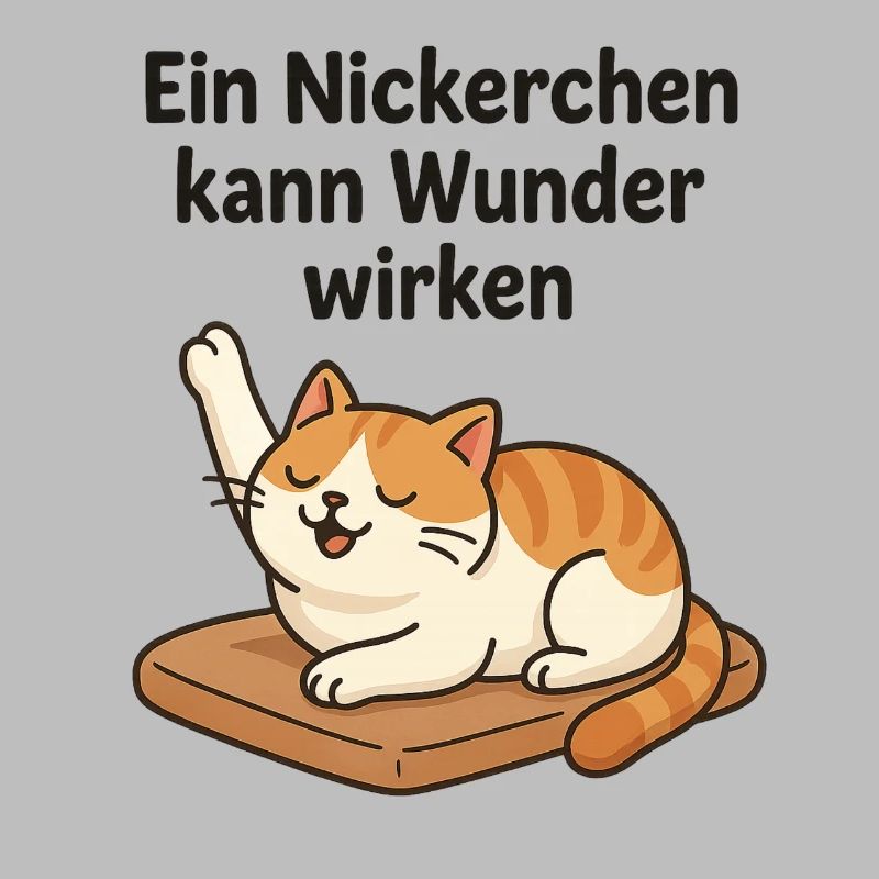 Witziges Kätzchen Nickerchen 