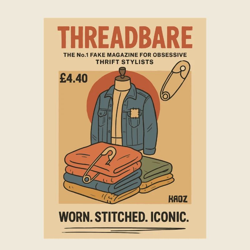 Utilisé Cousu Iconique