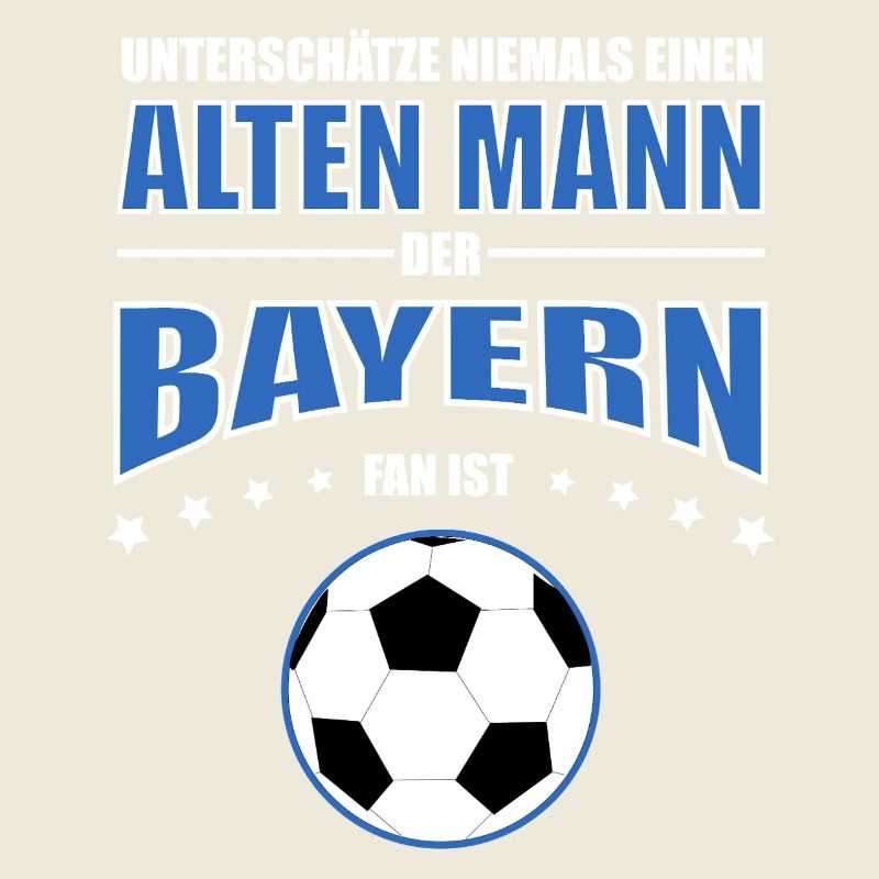Alter Mann - Bayern Fan