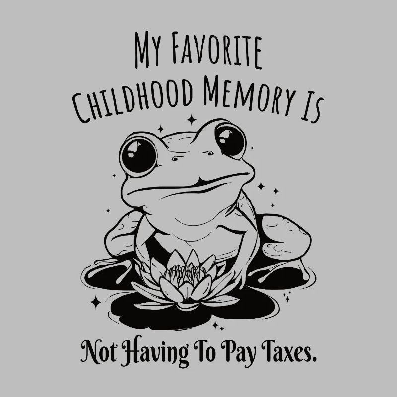 Sarkasmus Frosch-Nostalgie
