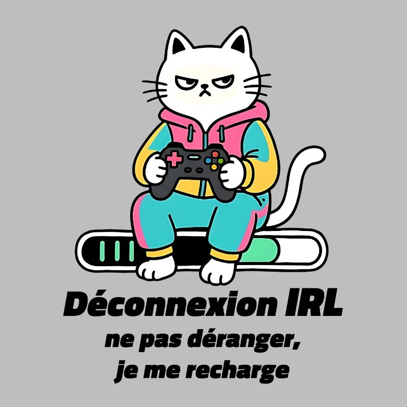 Chat Gamer Console Retro