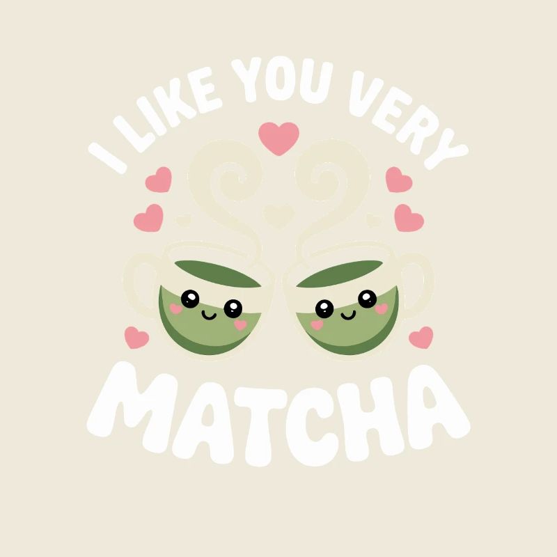 Thé matcha dit thé vert comme toi, très matcha