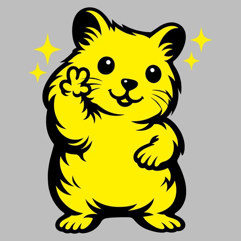 Dessin animé de hamster