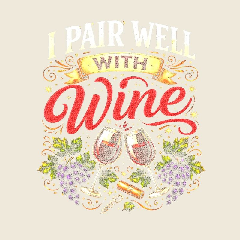 Je vais bien avec le vin