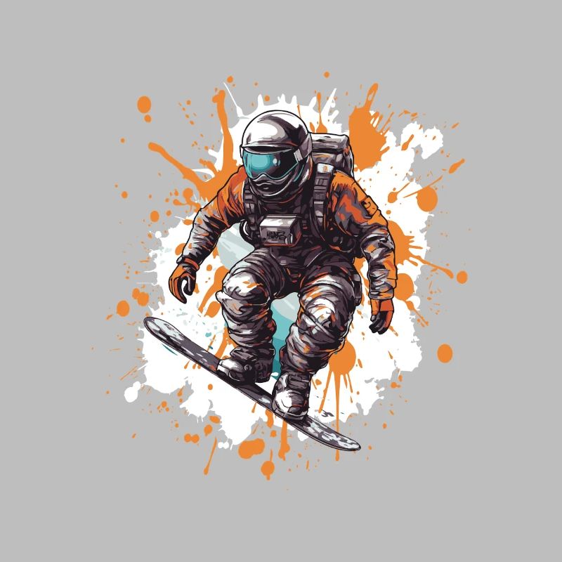 Astronaut Snowboard