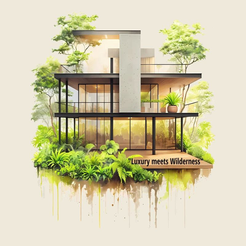 Le luxe rencontre la nature sauvage