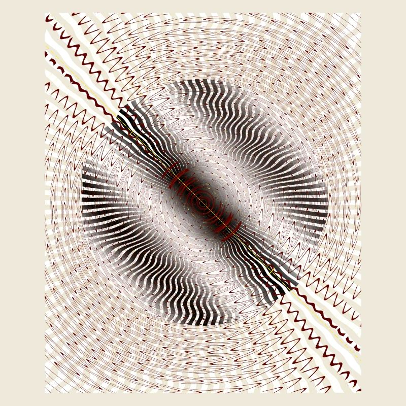 Kreiswirbel Illusionsmuster