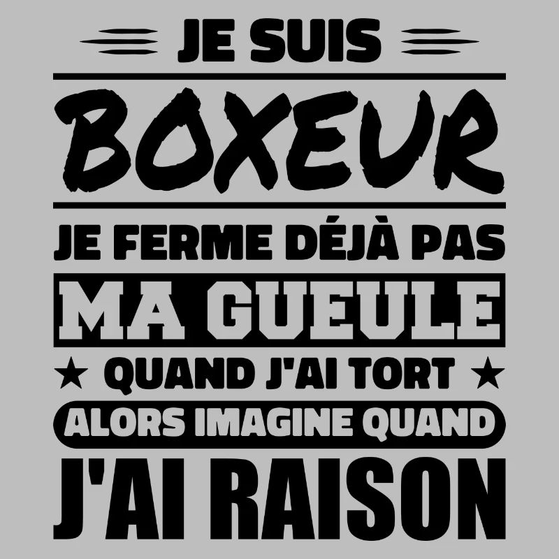 Ich bin Boxer Humor Boxen Boxer Geschenk