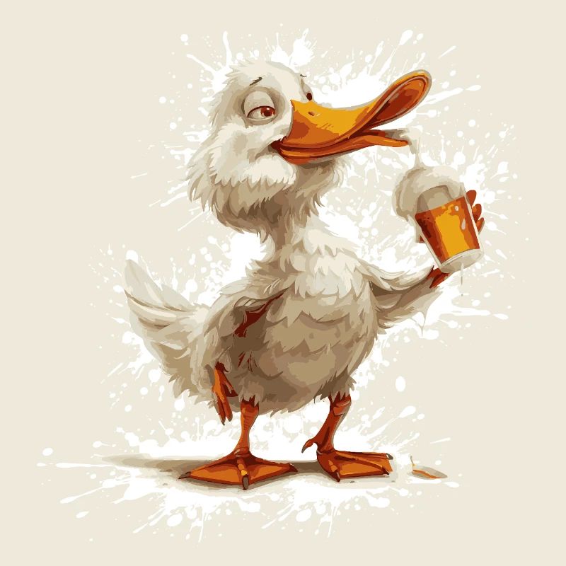 Duck Beer Funny