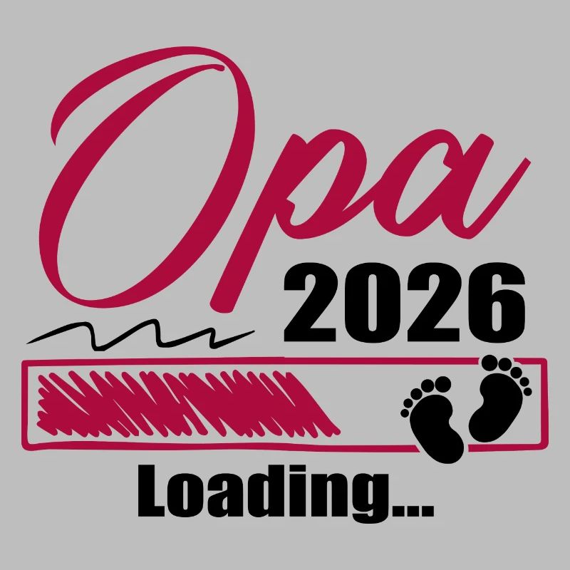Werdender Opa 2026 Opa loading Geschenk Männer