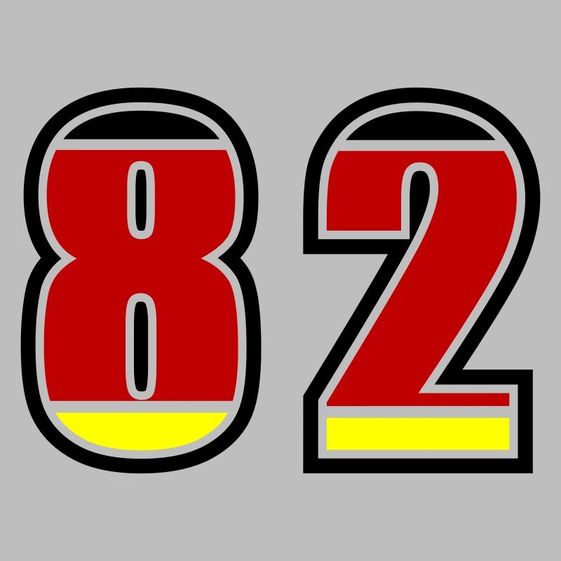 82 Number Germany Jersey