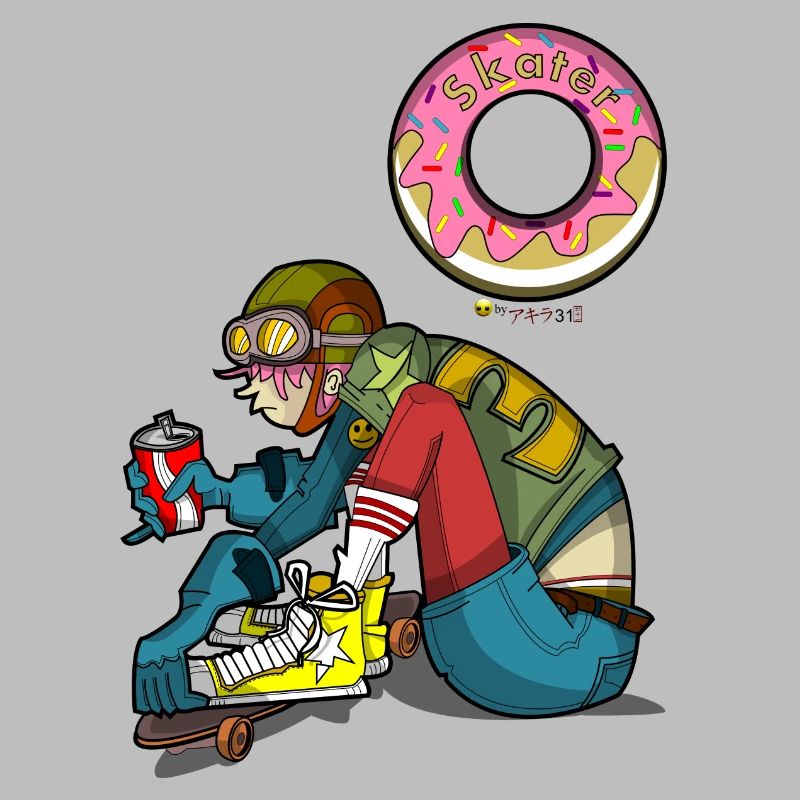 Skateboardfahrer
