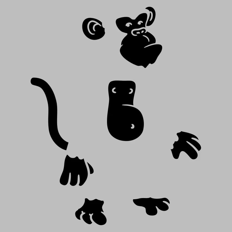 Conception de singe cool