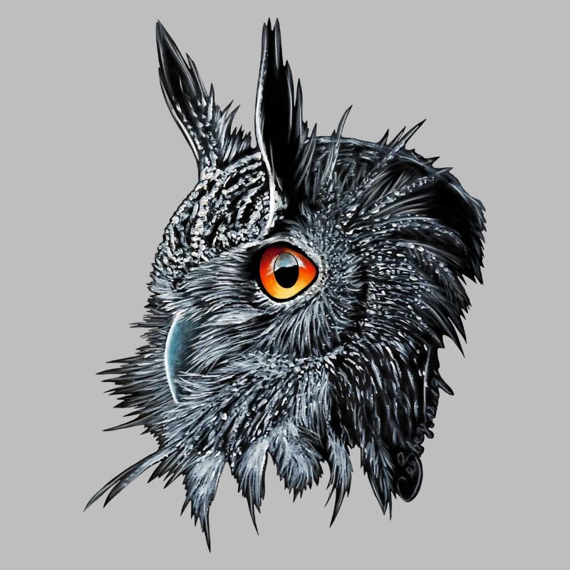 Uhu /Bubo Bubo/Hibou