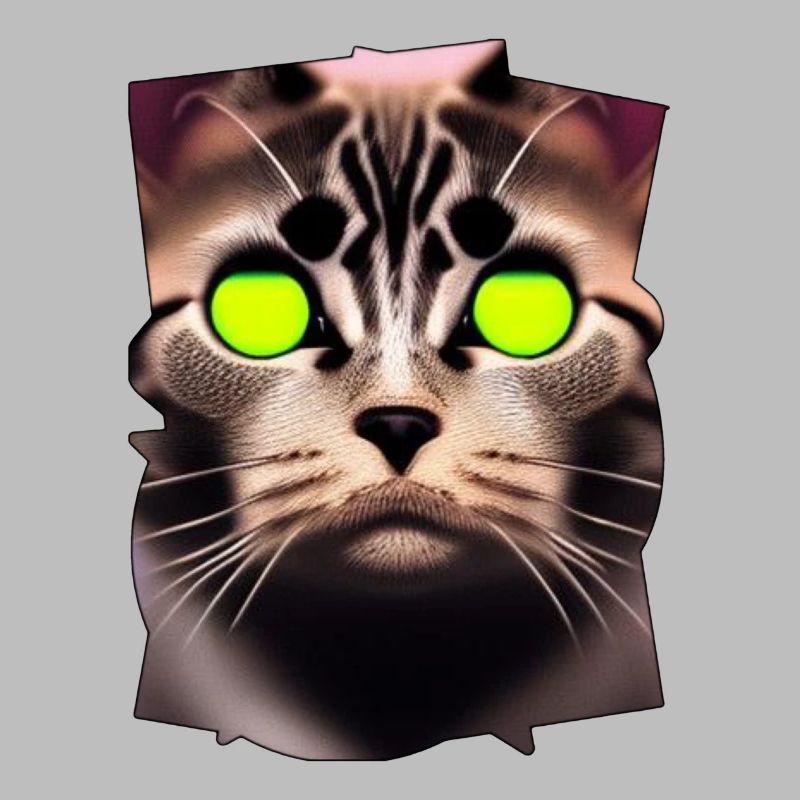 Visage de chat