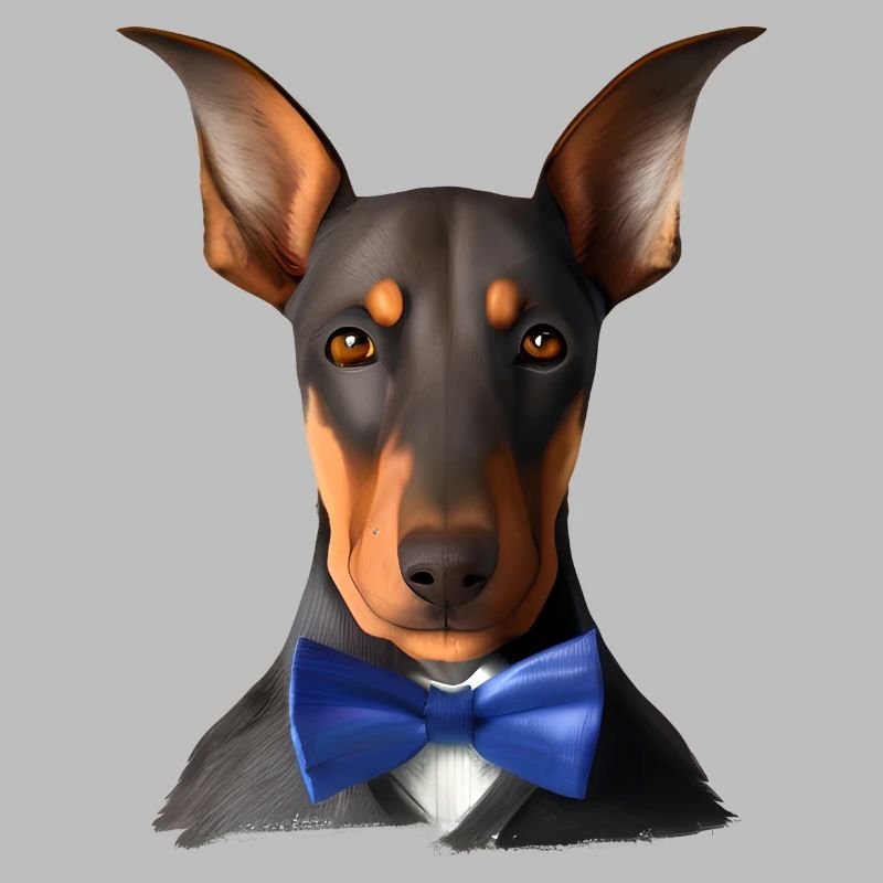 Dobermann Dobermannwelpe Hund Dobermanntrainer