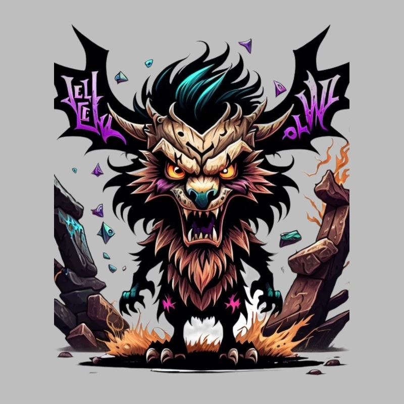 Monstre graffiti