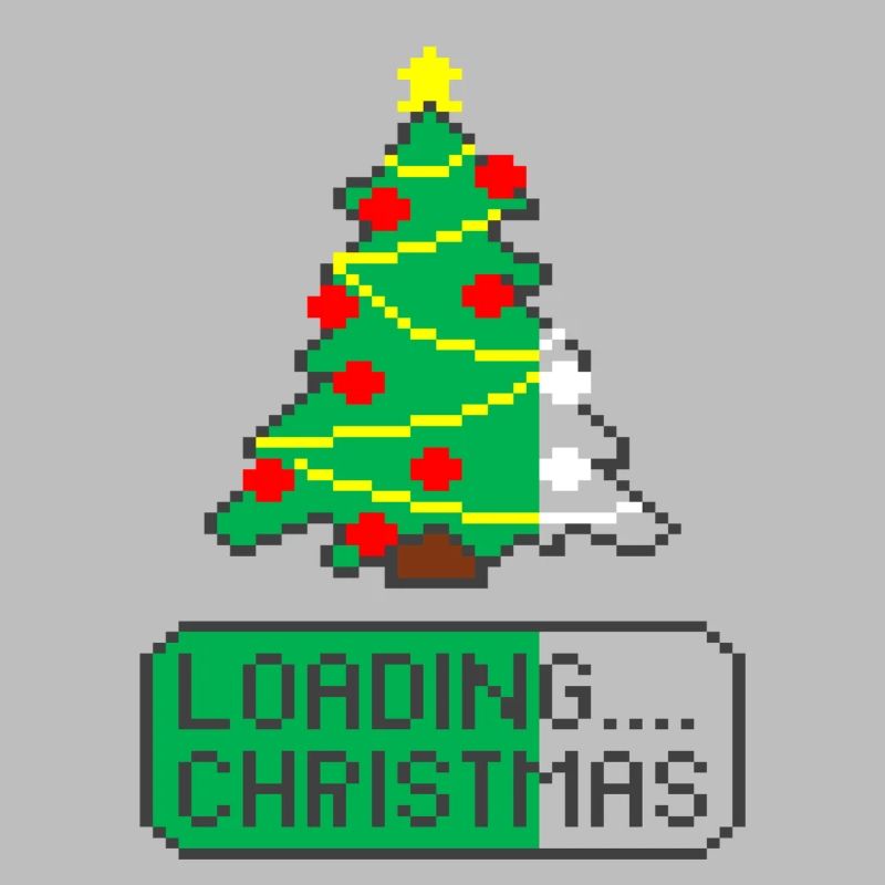 Loading Xmas tree
