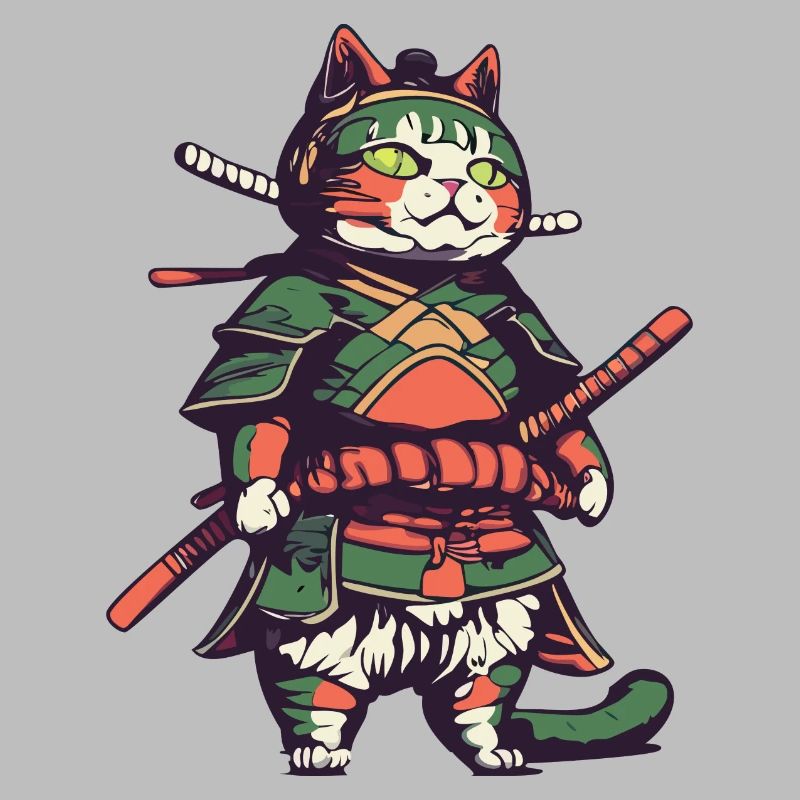 Samurai Katze