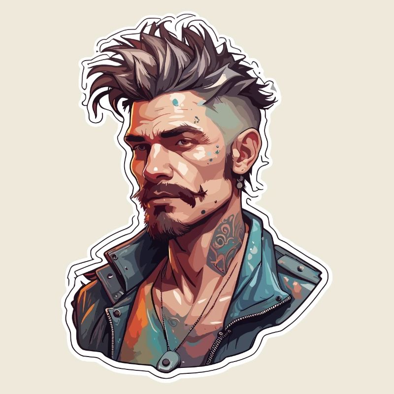 Typ / Kerl / Mann / Männlich / Bart / Porträt