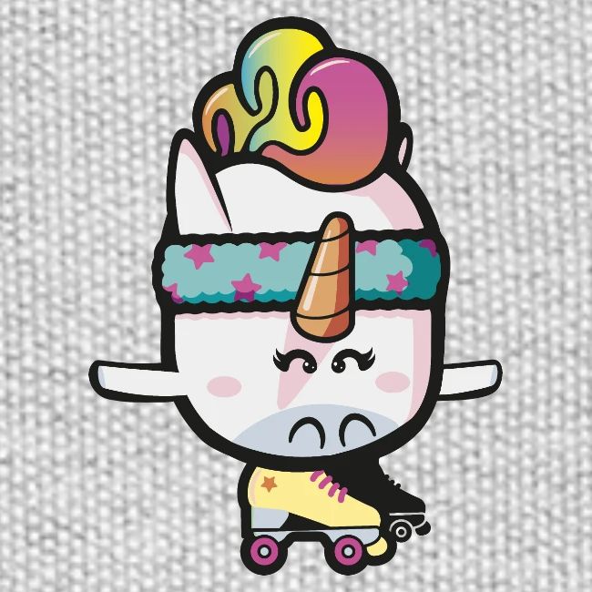 Licorne roller disco