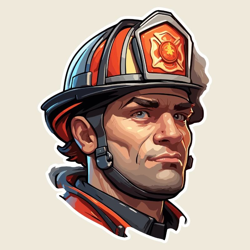 Firefighter / Fire / Fire / Extinguish / Hero