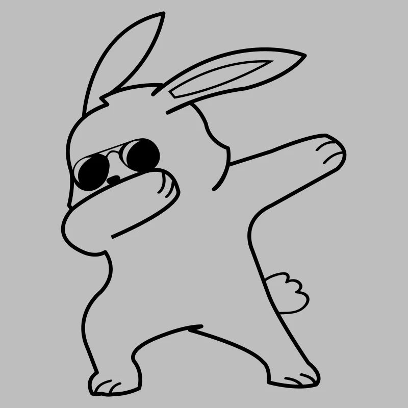 Dabbing Rabbit