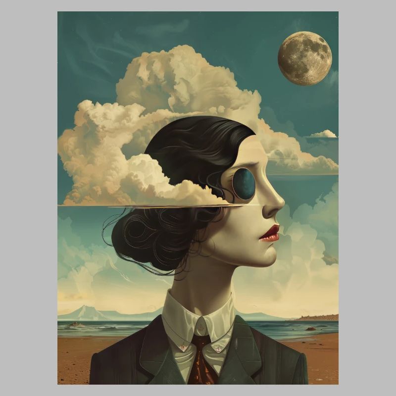 Affiche Retro Face 2