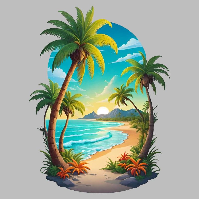 Palmenstrand