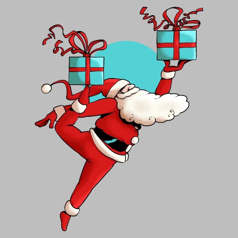 Père Noël danseur